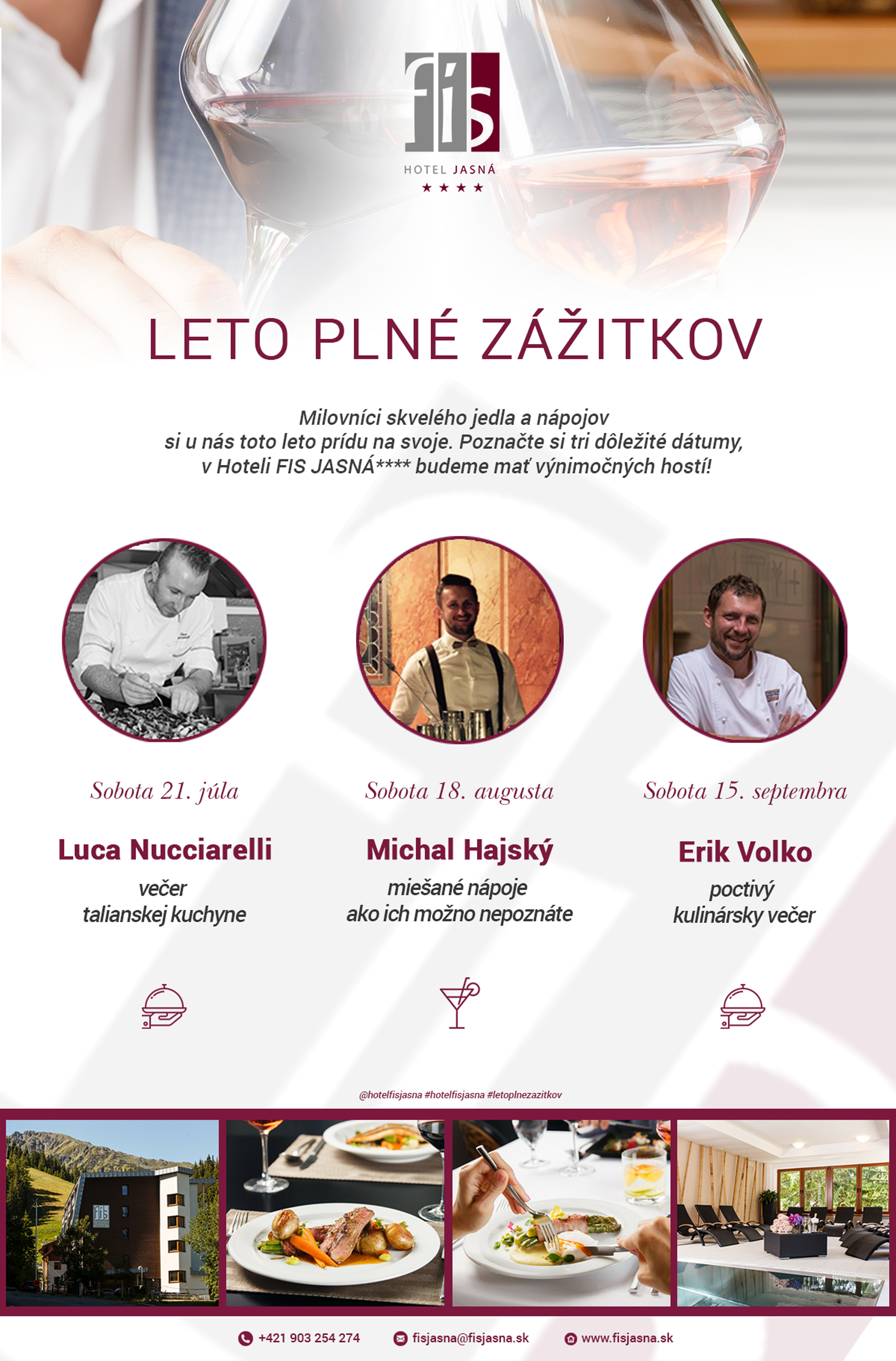 leto plné zážitkov v hoteli fis jasna